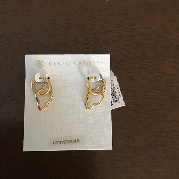 Kendra Scott Huggies earrings - Picture 1 of 3